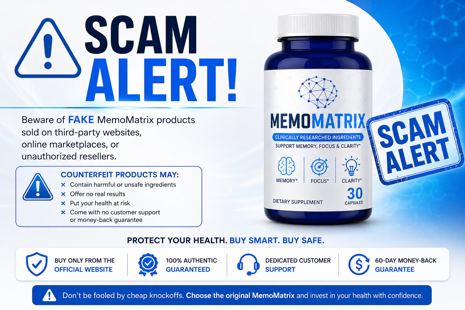 Memo Matrix Scam Alert